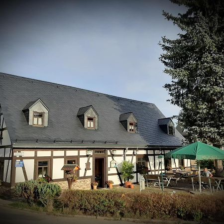 Wirtschaft & Pension Zum Huthaus Schneeberg  Bagian luar foto